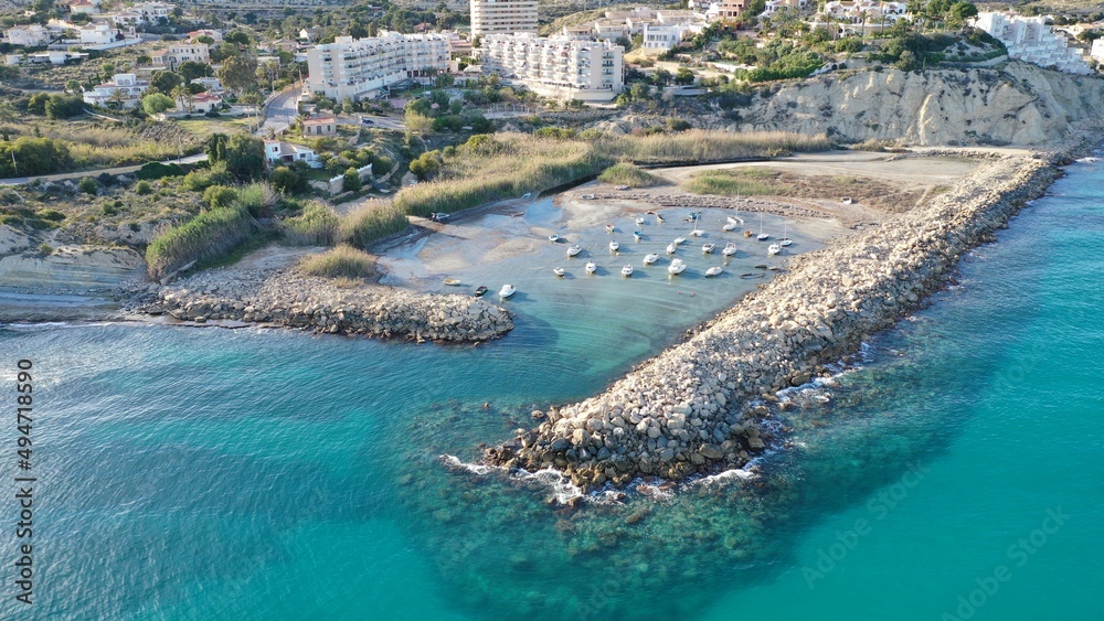 Obraz premium Puerto Mediterráneo Bajamar Alicante