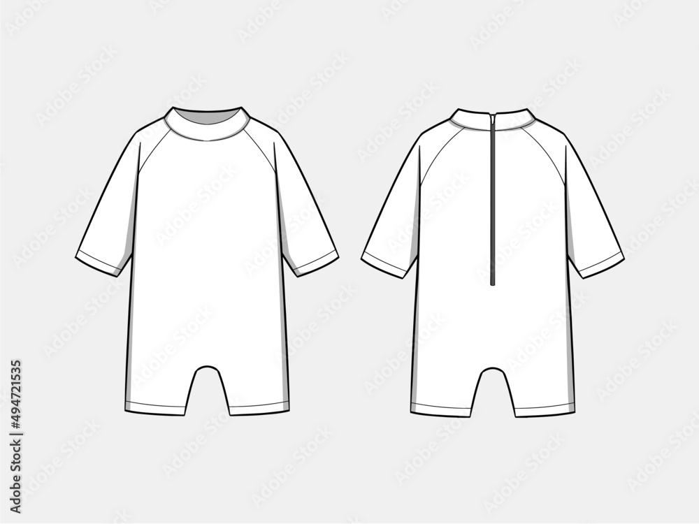 Naklejka premium KIDS SWIMSUITS SWIMWEAR COLLECTIONS