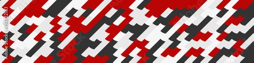 Abstract Geometric Pattern generative computational art illustration