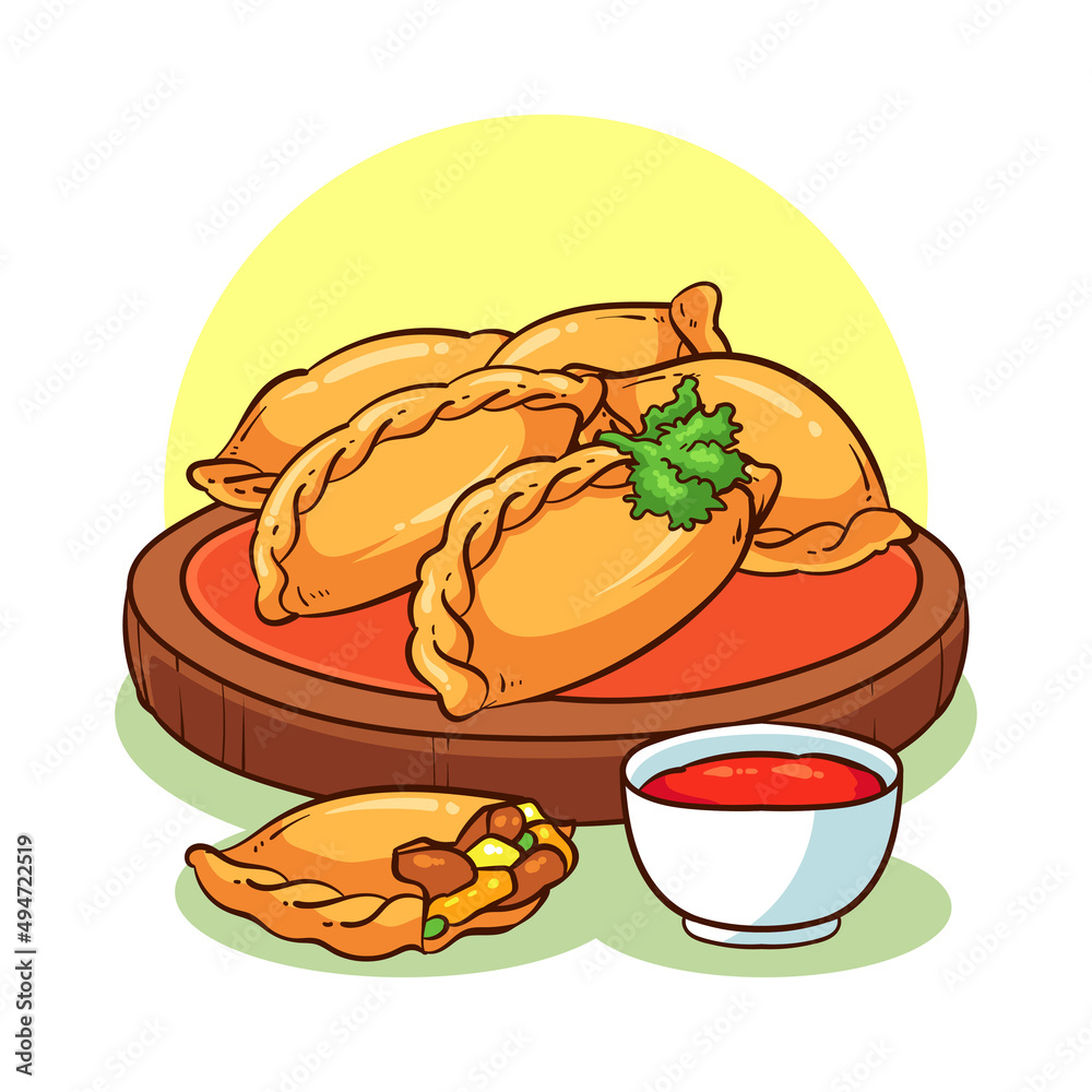 empanada is typical food from spain