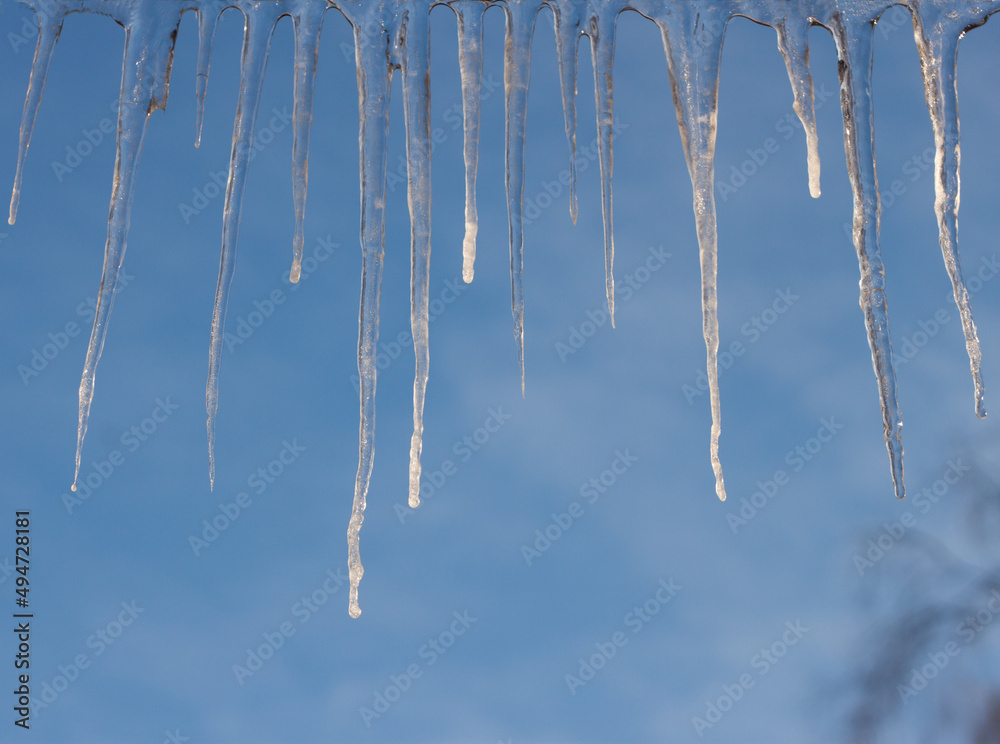 icicles after the winter thaw icicles after the winter thaw