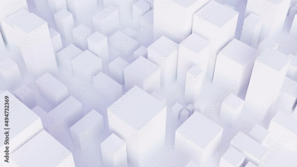 Abstract business district with skyscrapers, Looped white background. Slow footage in 4K High Definition quality. Abstract business district with skyscrapers, Looped white background. Slow footage in 4K High Definition quality.