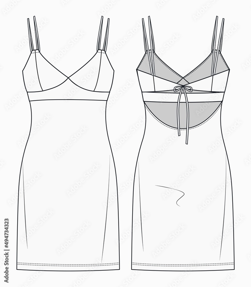 Tessuti Fabrics Sadie Slip Dress  The Fold Line