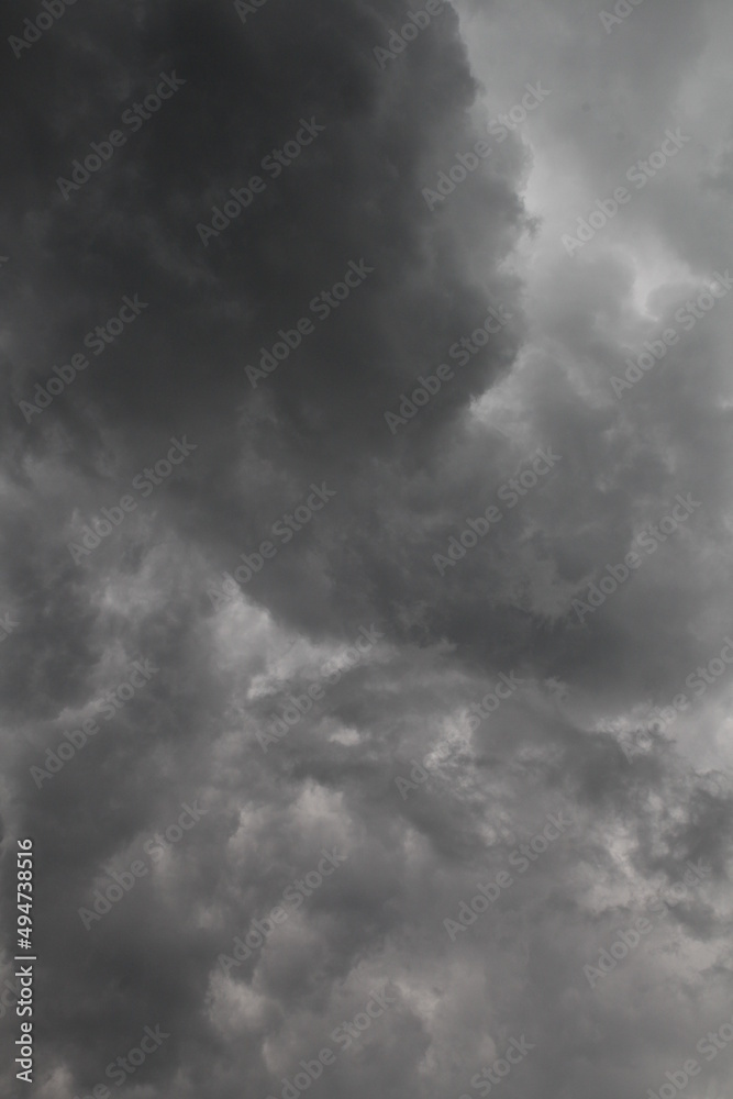 Gray texture background of dark clouds before the rain Gray texture background of dark clouds before the rain