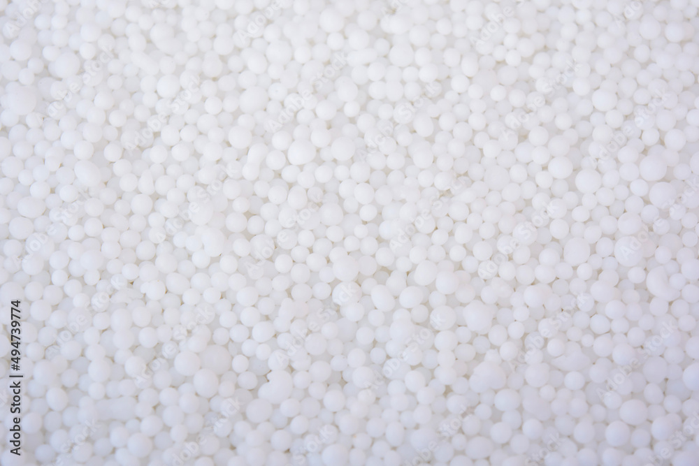 Photo of saltpeter texture consist of many little balls Photo of saltpeter texture consist of many little balls