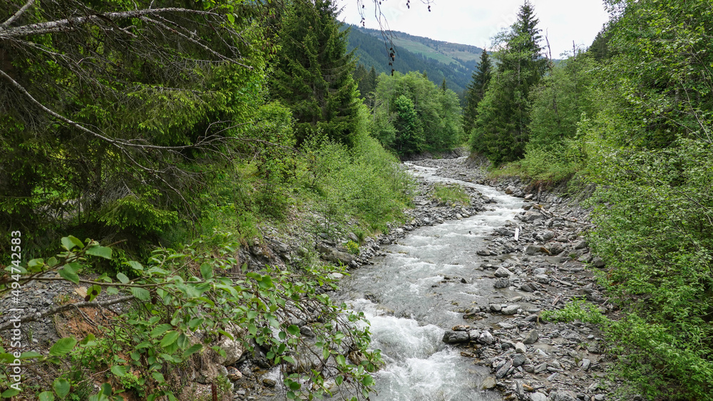 Obraz premium Gebirgsbach