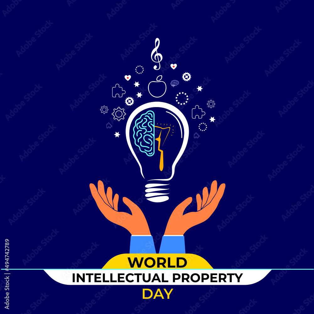 World Intellectual Property Day. Patent Rights Concept. Template for  background, banner, card, poster. vector illustration. Stock Vector | Adobe  Stock