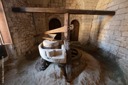Italy Calabria Miglierina: Ancient oil mill underground mill Catanzaro photo