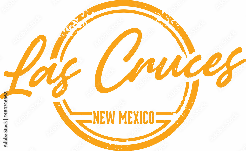 Las Cruces New Mexico City Stamp