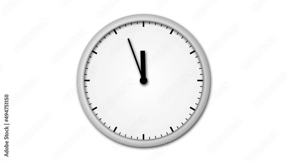 accelerated animation of clock hands with a transparent dial, with alpha channel accelerated animation of clock hands with a transparent dial, with alpha channel