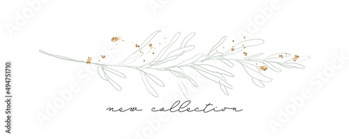 New collection thin calligraphy lettering banner