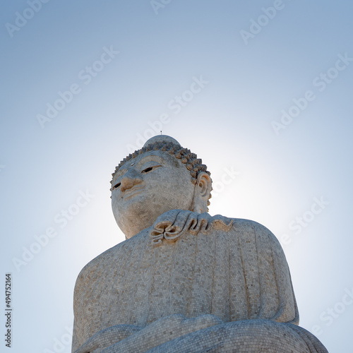 The Great Buddha of Phuket, is a seated Maravija Buddha statue in Phuket, Thailand photo