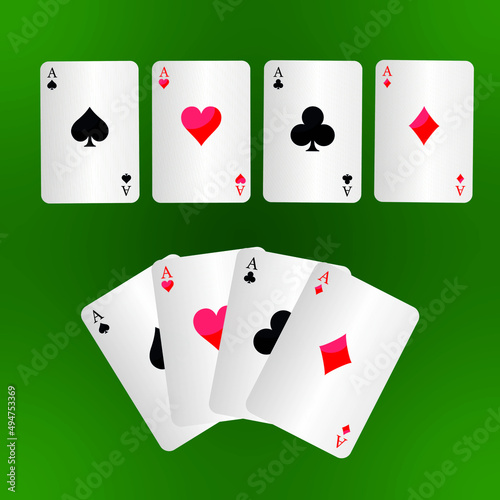 card suit template vector illustration