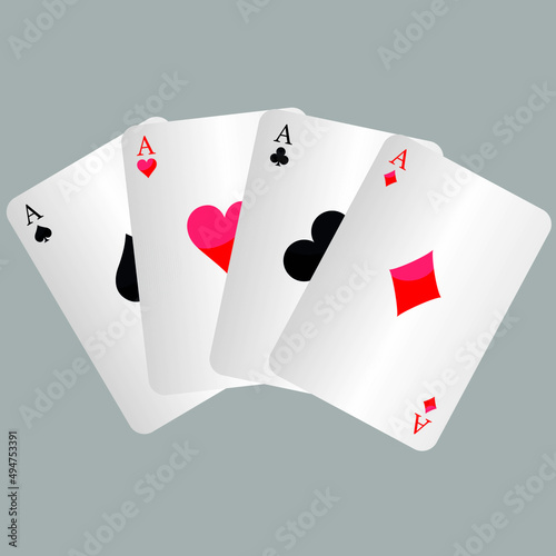 card suit template vector illustration