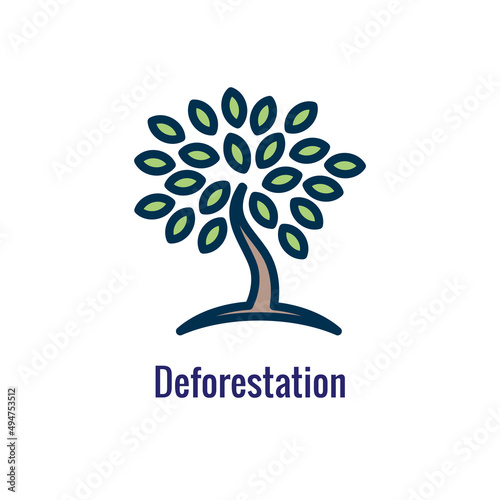Environment or Environmental  Icon showing image for social change and ESG
