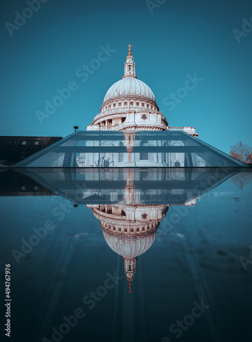 cathedral reflection