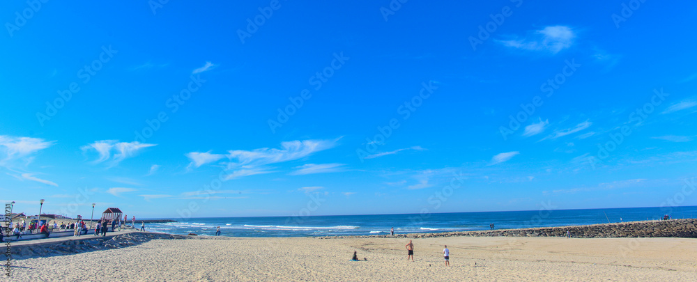 Stadtstrand in Espinho / Distrikt Aveiro, Região Norte, Portugal