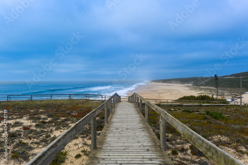 Praia da Concha in Marinha Grande  Portugal