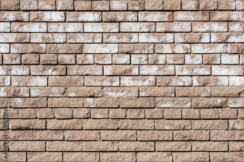 Colorful brick wall background.
