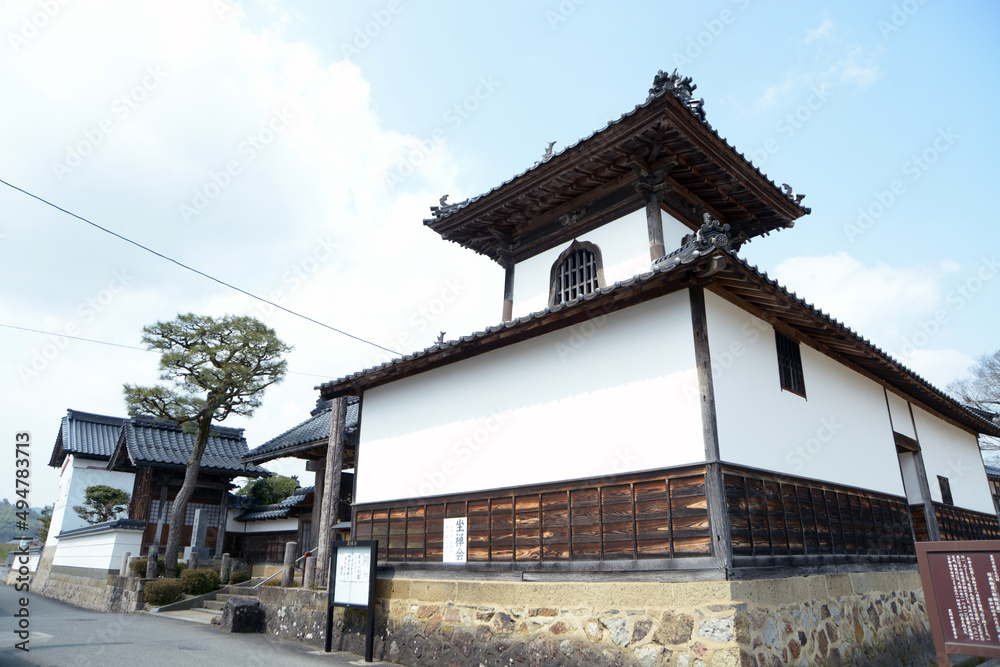 城下町出石　見性寺　鐘楼　兵庫県豊岡市