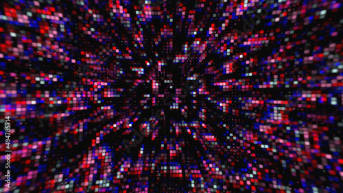 Slow flow motion technology background