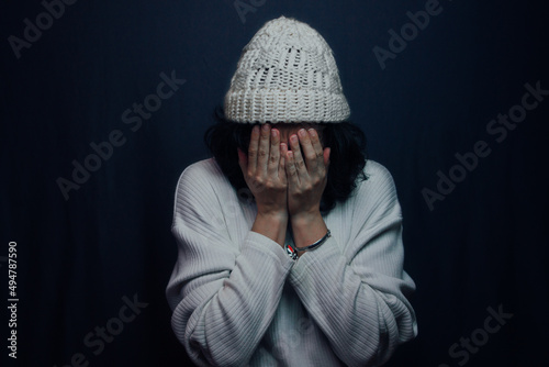 Fotografie Mujer llorando