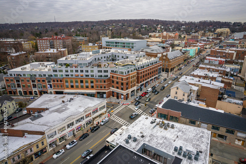 Aerial Drone of Montclair New Jersey  photo