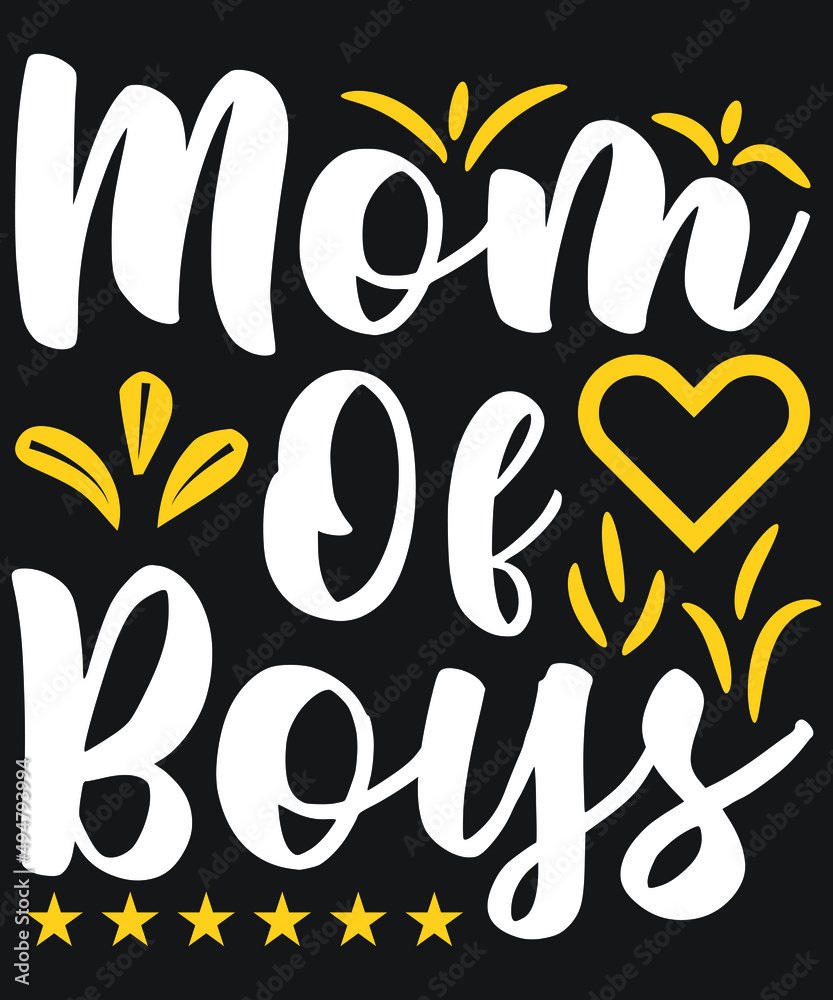 Happy Mother's Day T-shirt Design Vector