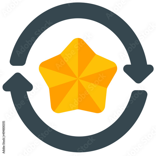 repurchase flat icon