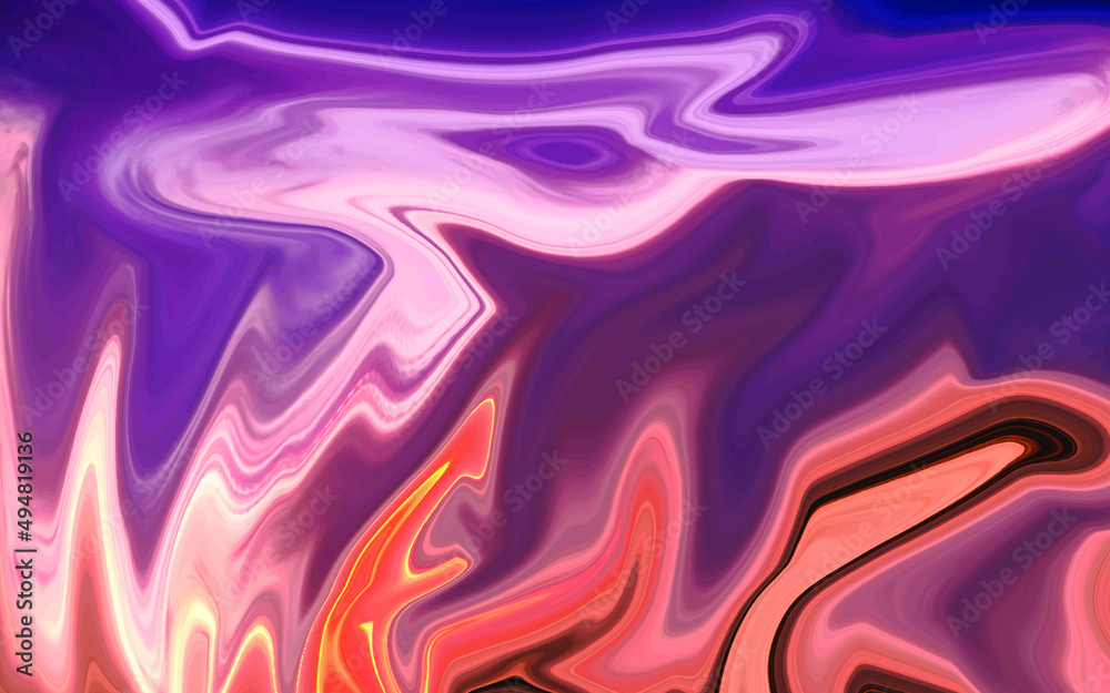 Obraz premium Abstract liquid fluid texture marble background premium vector