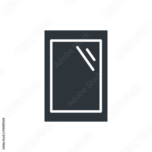 mirror icon for website graphic resource, presentation, symbol