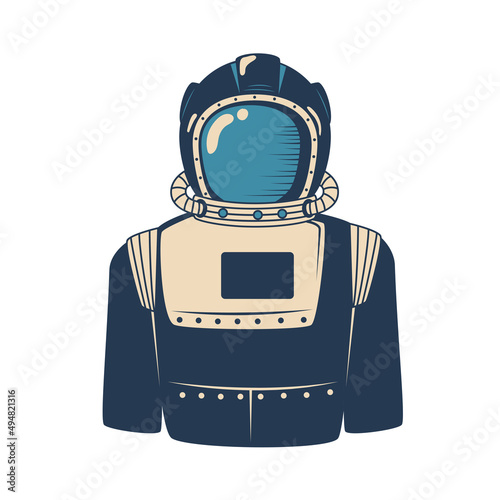 Wallpaper Mural astronaut uniform sketch Torontodigital.ca