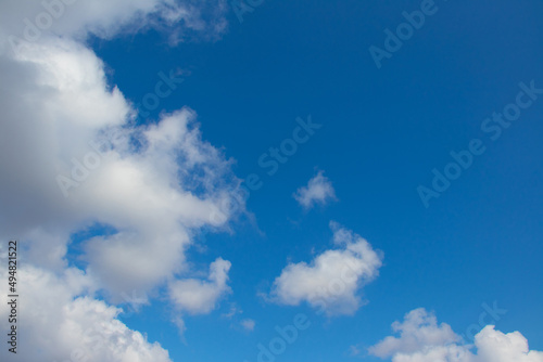 amazing blue backgrounds a lot of clouds