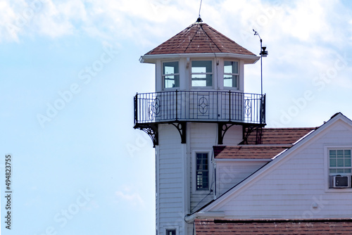 Beavertail Lighthouse Conacicut Island Jamestown, Rhode Island photo