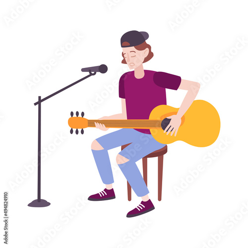 Singer Songwriter Flat Composition