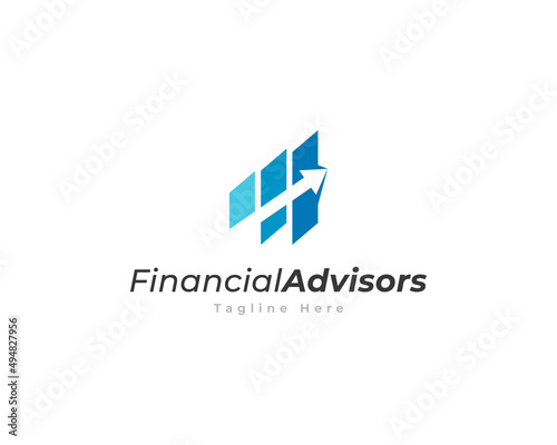 Financial Advisors Logo Vector Design Inspiration © Imnot99