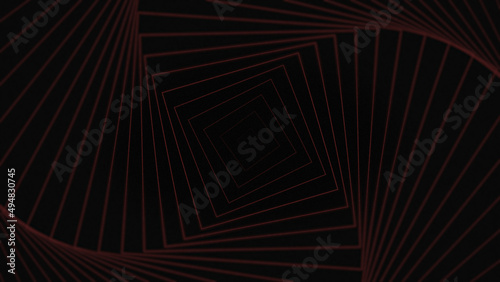 Dark red square beautiful Visual Loops background concept