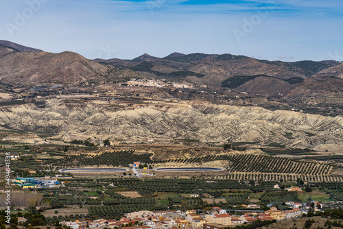 Bayarque located in Sierra de Los Filabres in Almeria Province, Andalusia, Spain