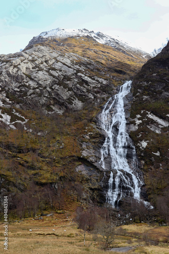 Steall falls mamores Scotland highlands 