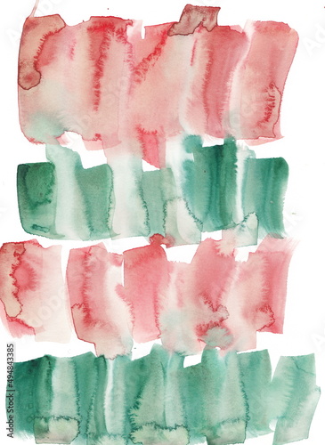 Abstract Background Watercolor Paintiing  photo