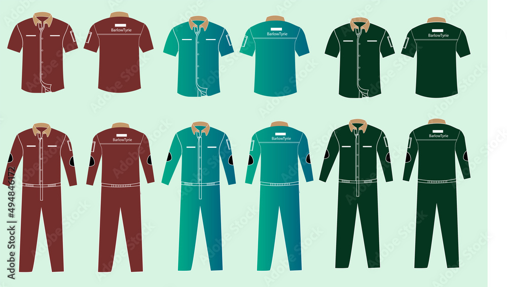 Fototapeta premium shirt mock up long sleeve design