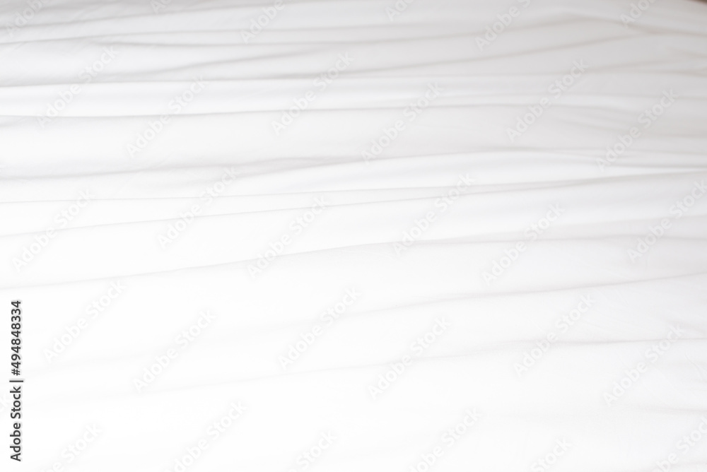 Abstract Background on isolated. Abstract white waves. Wave from Curtain. White wave background.