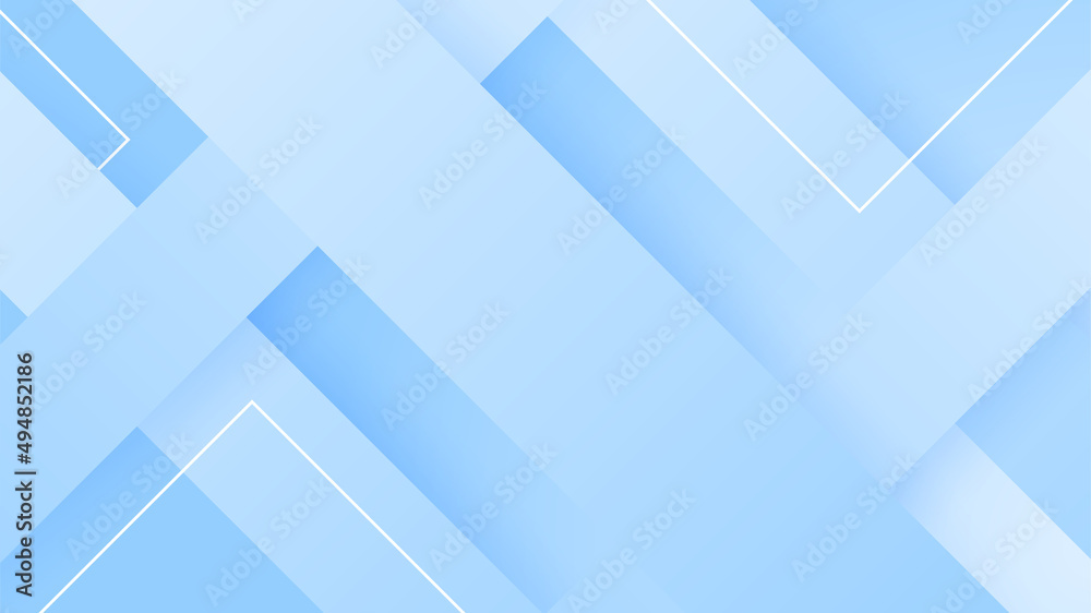 Luxury shape soft blue with shadow abstract design background
