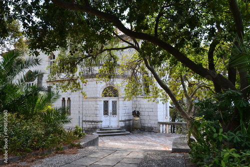 Abandoned manor in Dubrovnik, Croatia