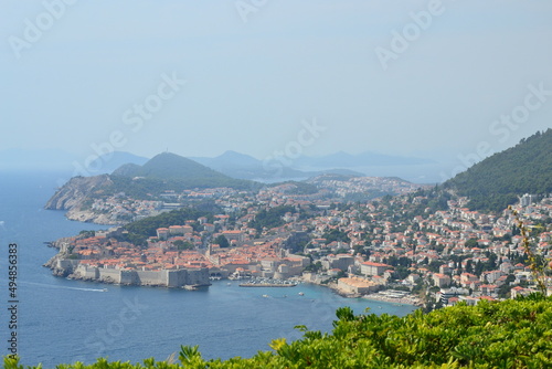 View of the old town of Dubrovnik, Croatia