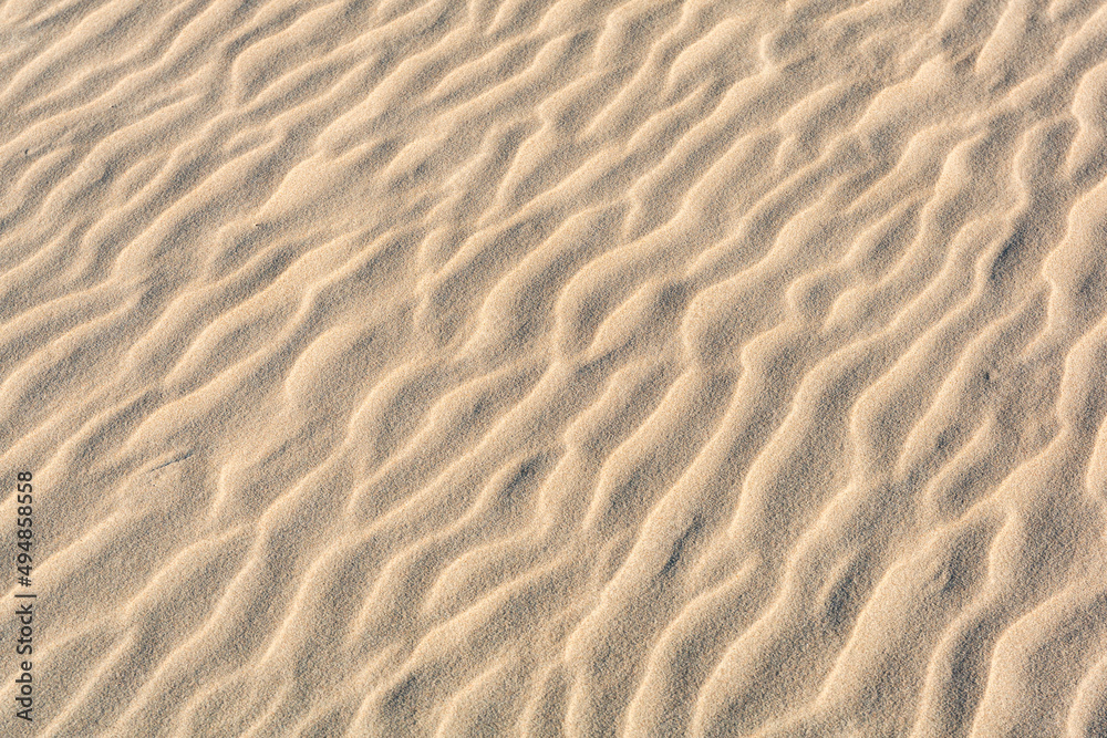 Pattern of the sand on the beach Pattern of the sand on the beach