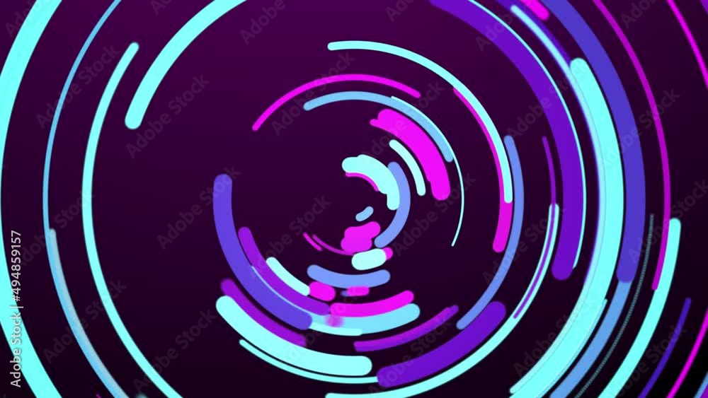 Bright background of lines in a circle. Neon colors. Cyberpunk colors. Beautiful dynamic background. Bright background of lines in a circle. Neon colors. Cyberpunk colors. Beautiful dynamic background.