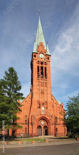 Church of St. Andrzej Boboli in Bydgoszcz. Poland photo