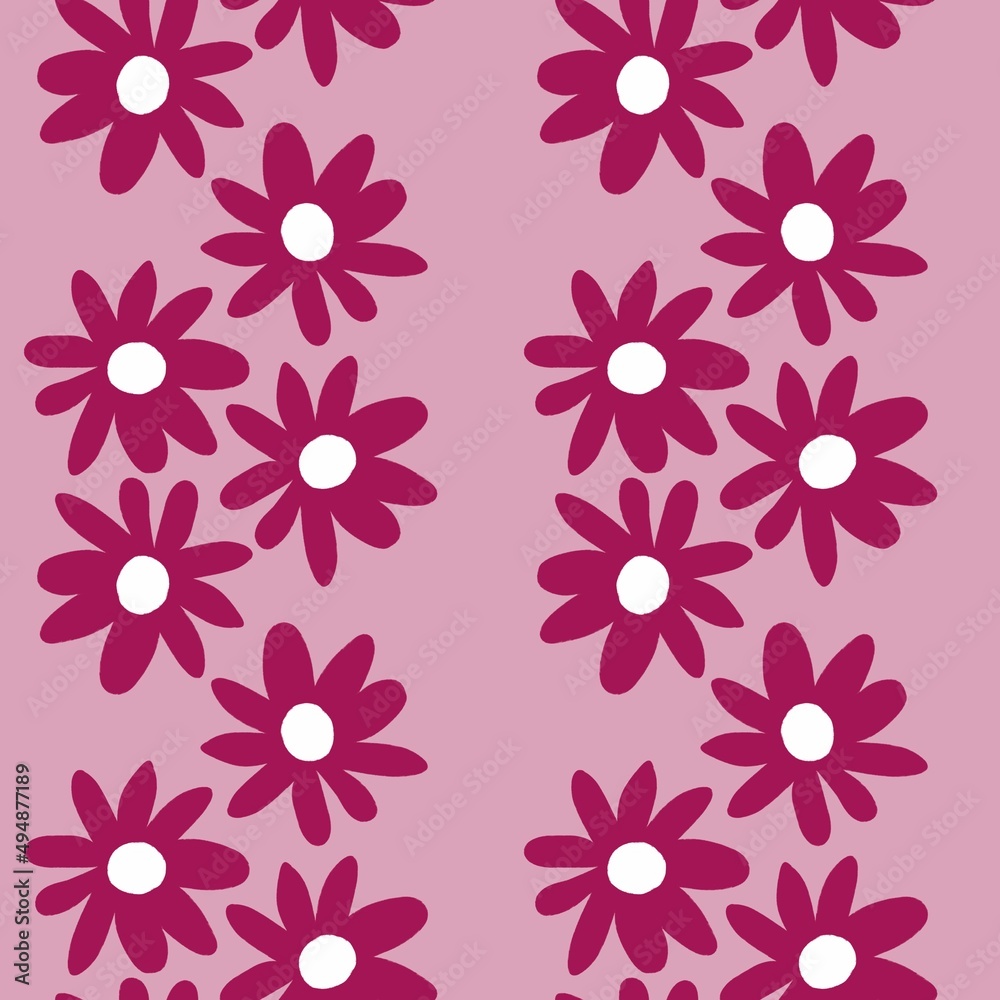 Floral seamless flower pattern for fabrics and textiles and packaging and gifts and cards and linens and kids Floral seamless flower pattern for fabrics and textiles and packaging and gifts and cards and linens and kids