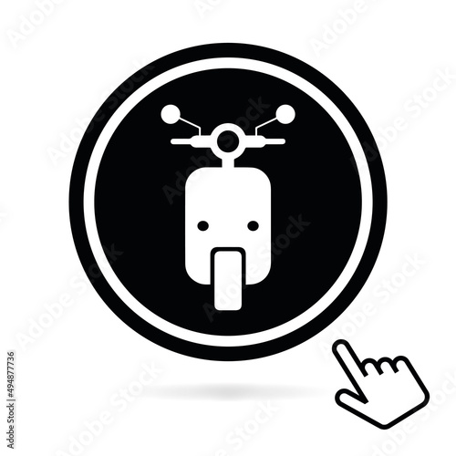 Logo deux roues motorisés.